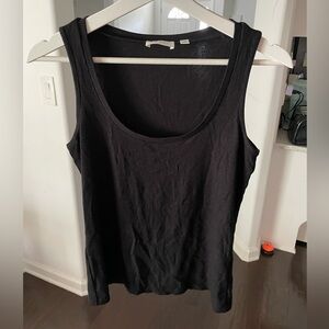 Cyrus | tank top | ribbed knit | black | small